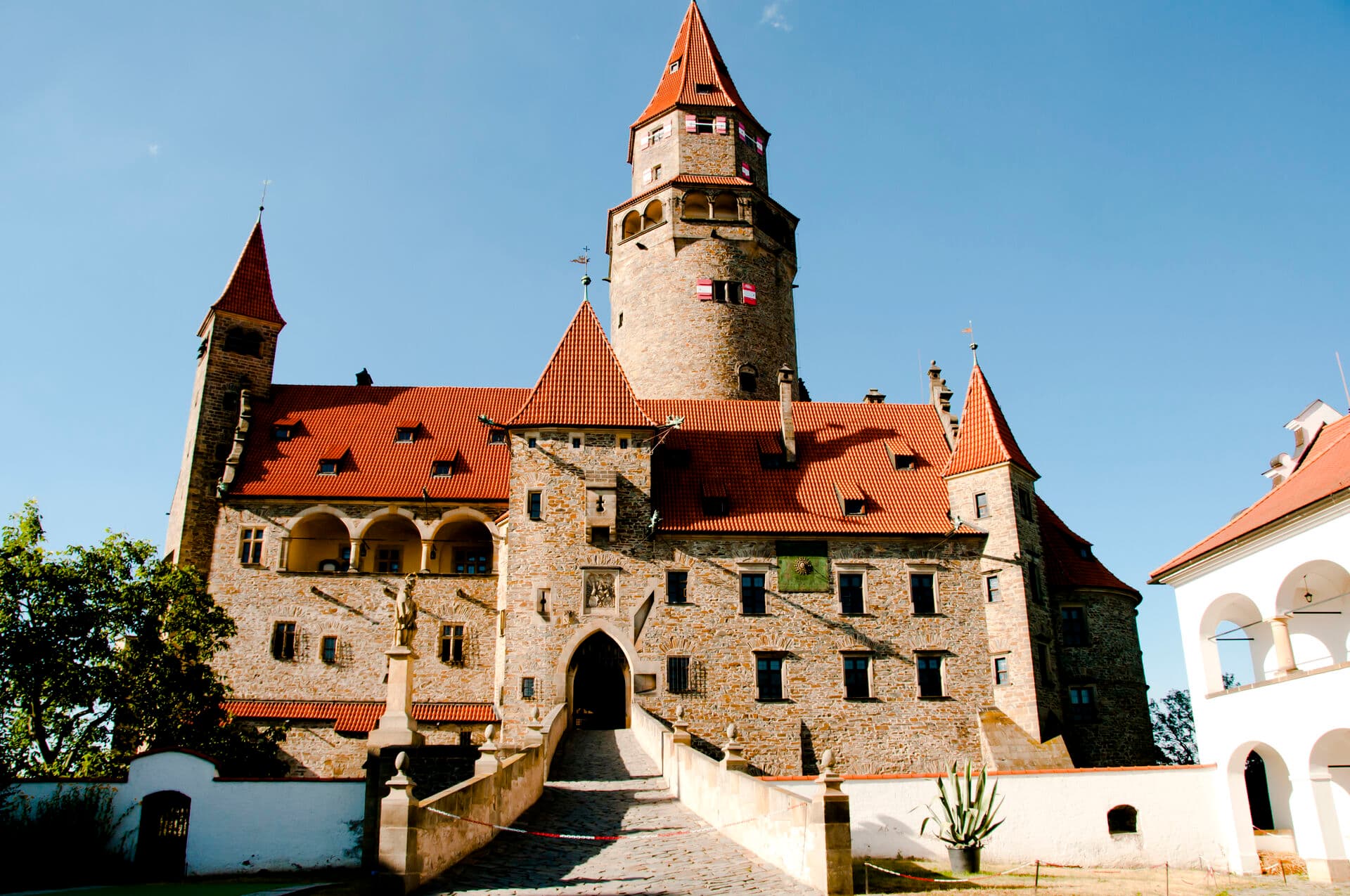 Hrady a zámky strednej Moravy - Morava, Česká republika