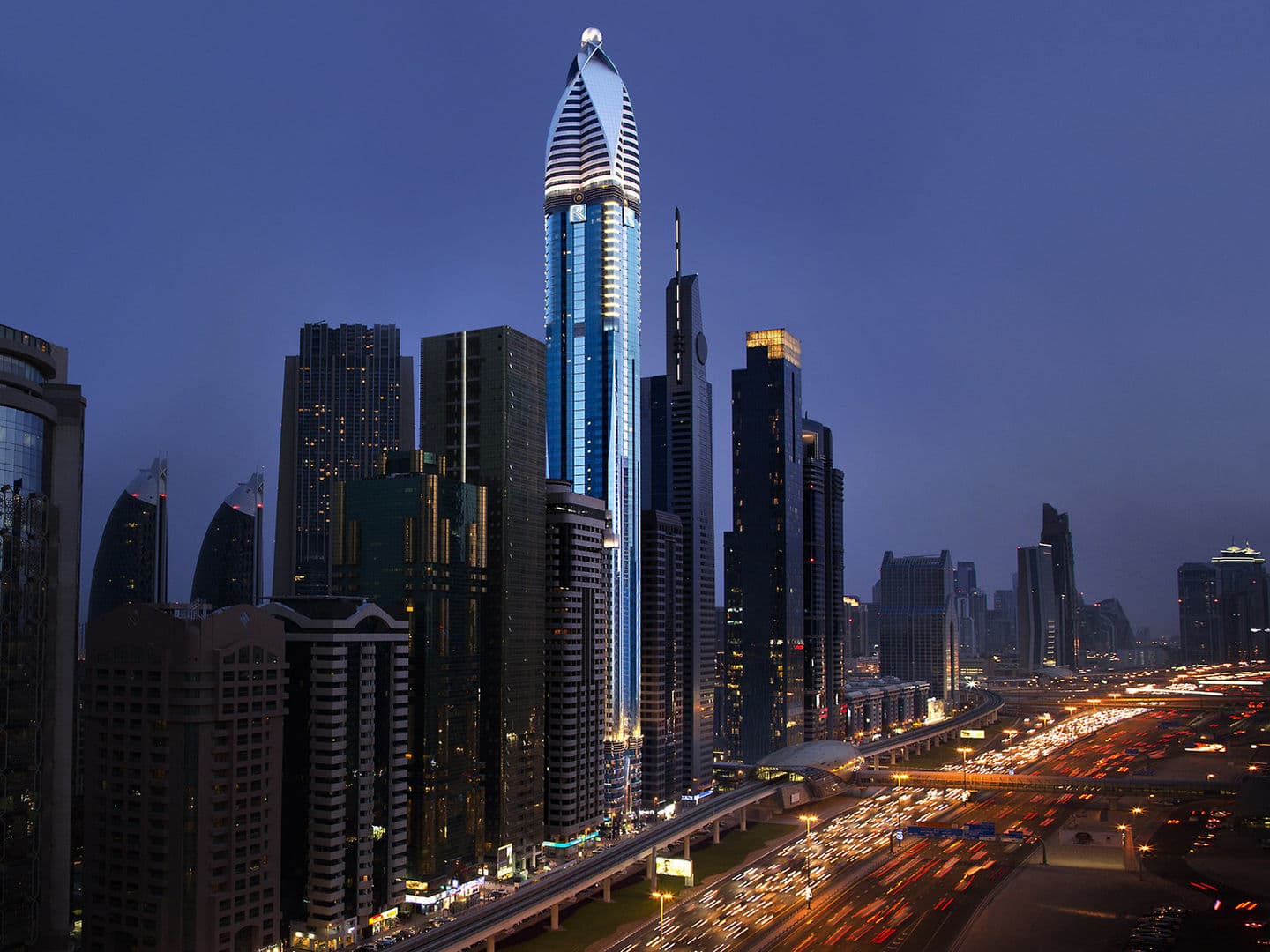 Hotel Rose Rayhaan Rotana Dubai - Dubaj, Spojené Arabské Emiráty - foto 20